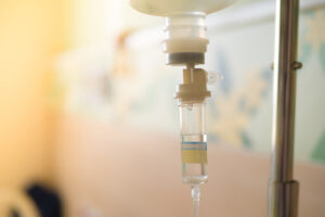 close up shot of a specialty infusion drip